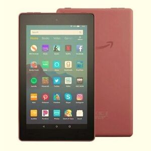 Amazon Fire Tablet Black and Purple